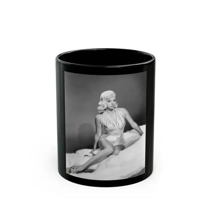 Diana Dors #185 (Vintage Female Icon) Black Coffee Mug 11oz - Go Mug Yourself