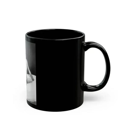 Diana Dors #185 (Vintage Female Icon) Black Coffee Mug - Go Mug Yourself