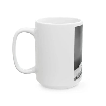 Diana Dors #185 (Vintage Female Icon) White Coffee Mug - Go Mug Yourself