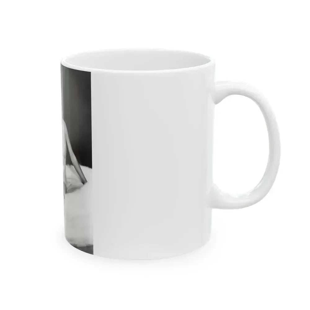 Diana Dors #185 (Vintage Female Icon) White Coffee Mug - Go Mug Yourself