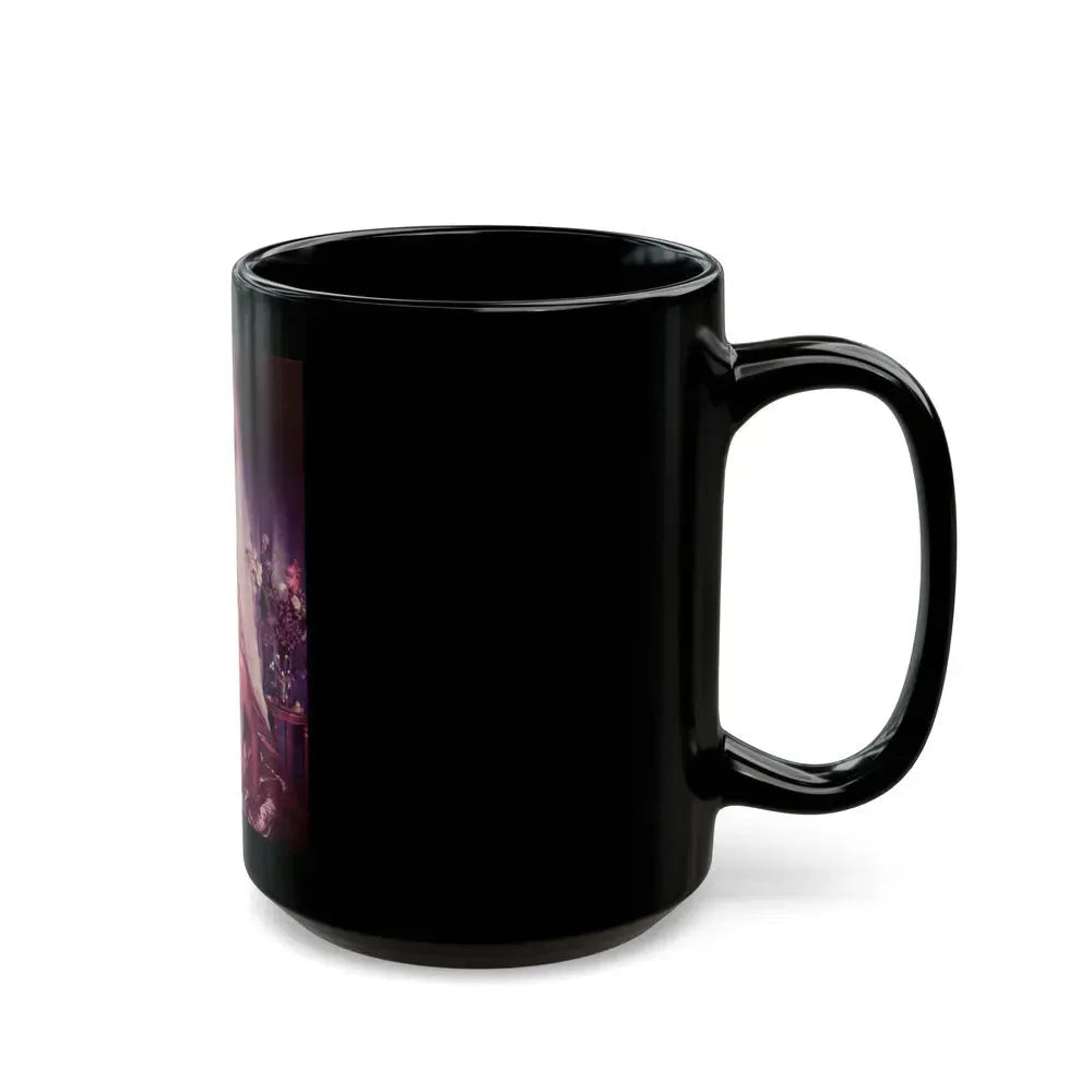Diana Dors #187 (Vintage Female Icon) Black Coffee Mug - Go Mug Yourself