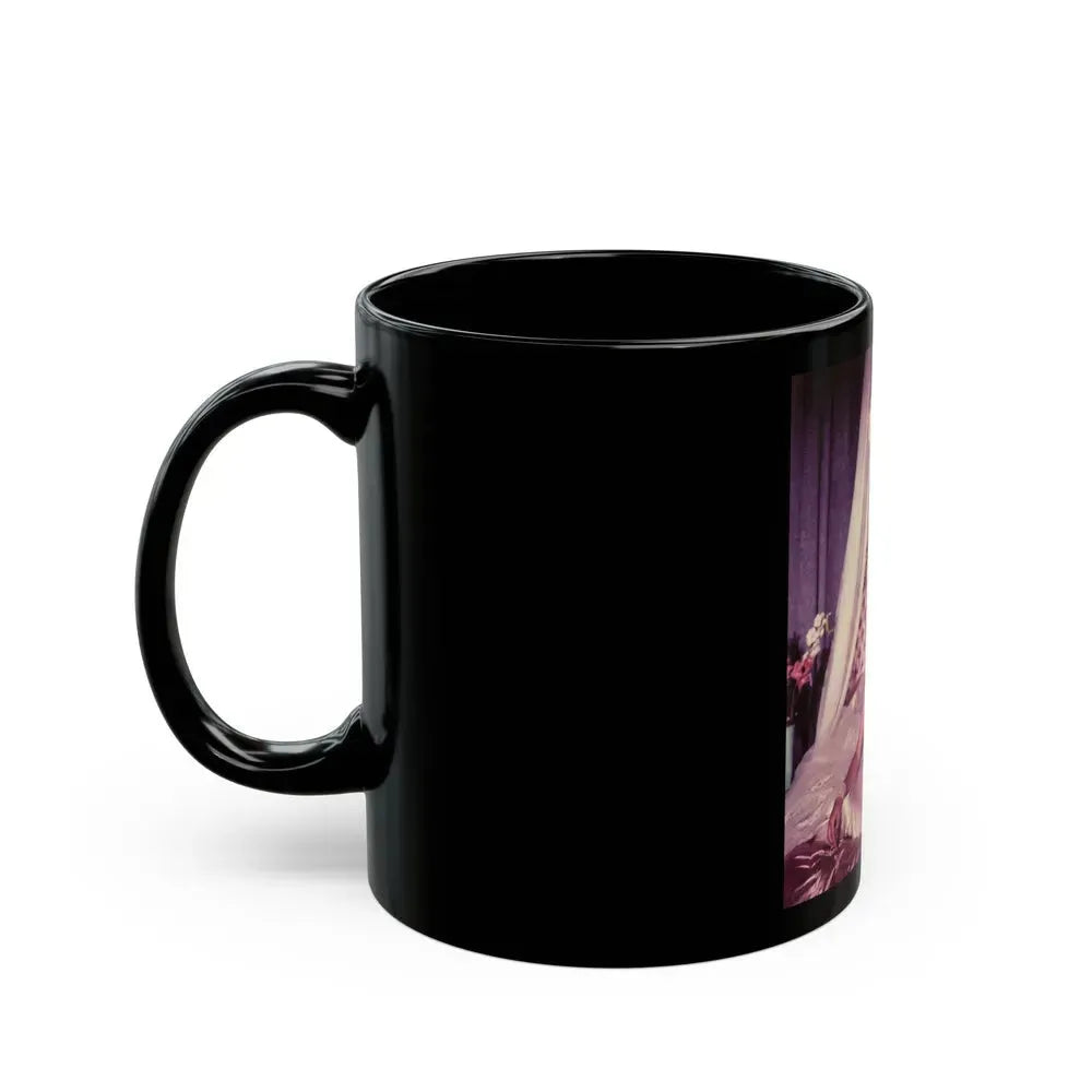 Diana Dors #187 (Vintage Female Icon) Black Coffee Mug - Go Mug Yourself