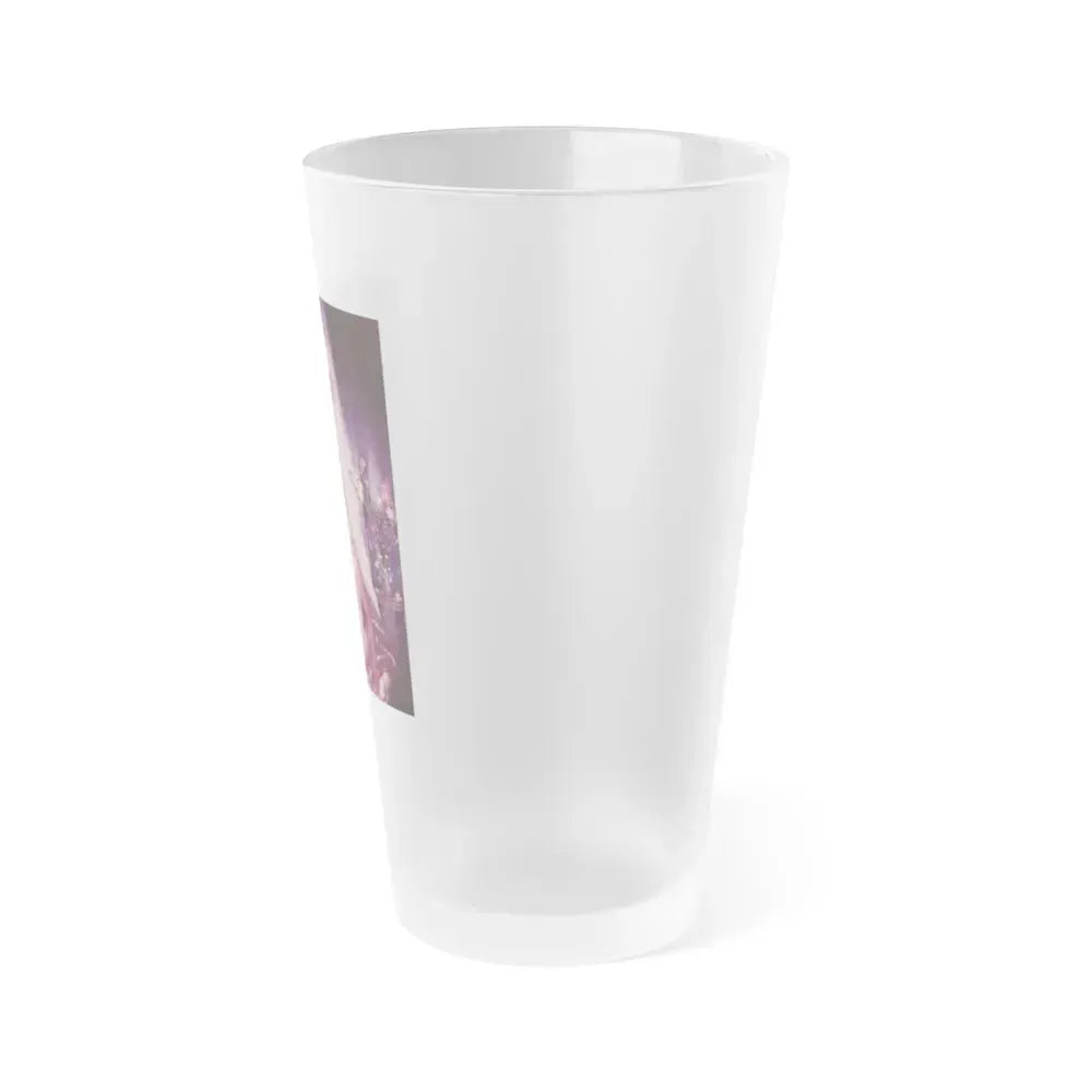 Diana Dors #187 (Vintage Female Icon) Frosted Pint Glass 16oz - Go Mug Yourself