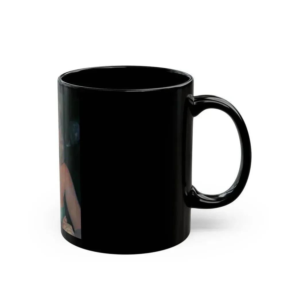 Diana Dors #189 (Vintage Female Icon) Black Coffee Mug - Go Mug Yourself