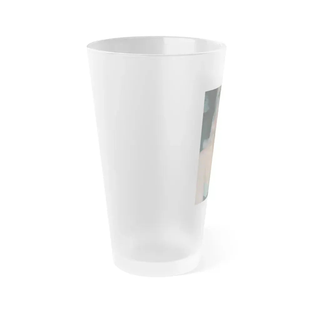 Diana Dors #189 (Vintage Female Icon) Frosted Pint Glass 16oz - Go Mug Yourself