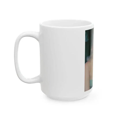 Diana Dors #189 (Vintage Female Icon) White Coffee Mug - Go Mug Yourself