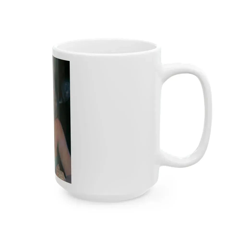 Diana Dors #189 (Vintage Female Icon) White Coffee Mug - Go Mug Yourself