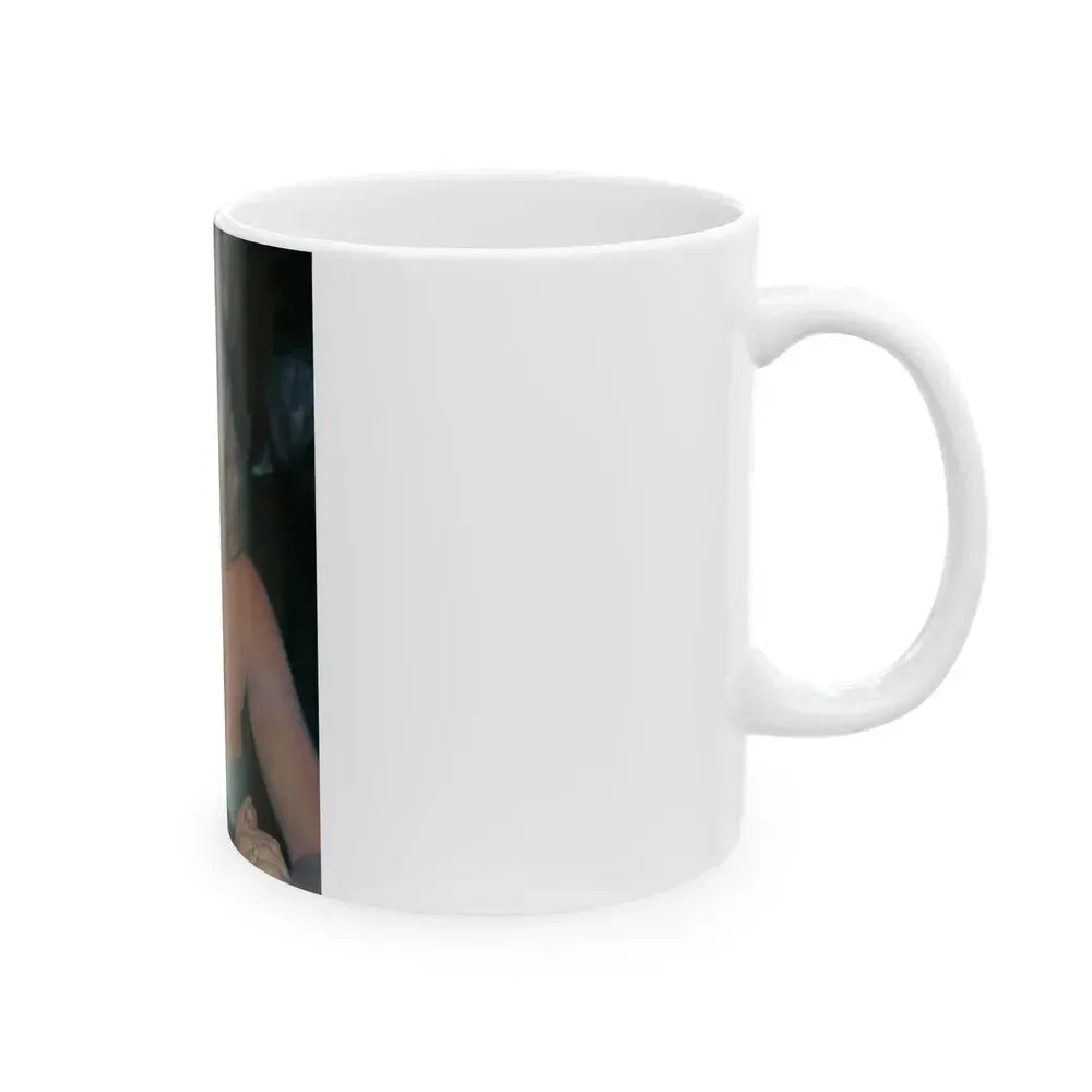 Diana Dors #189 (Vintage Female Icon) White Coffee Mug - Go Mug Yourself