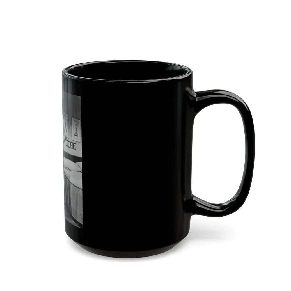 Diana Dors #191 (Vintage Female Icon) Black Coffee Mug - Go Mug Yourself