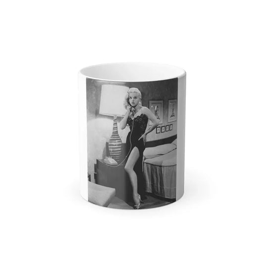 Diana Dors #191 (Vintage Female Icon) Color Changing Coffee Mug 11oz - Go Mug Yourself