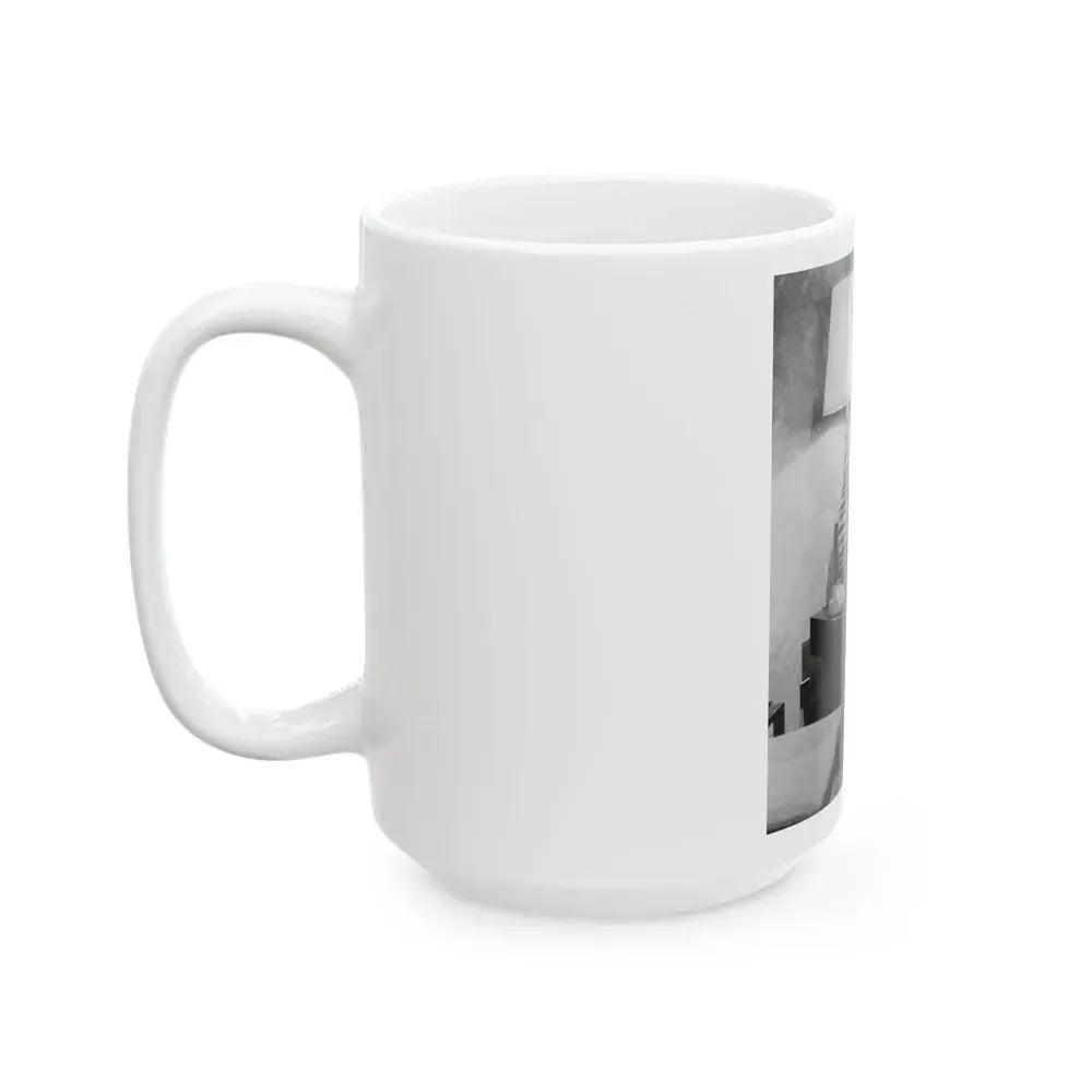 Diana Dors #191 (Vintage Female Icon) White Coffee Mug - Go Mug Yourself