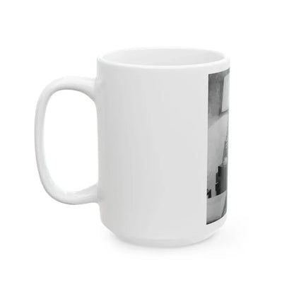 Diana Dors #191 (Vintage Female Icon) White Coffee Mug - Go Mug Yourself