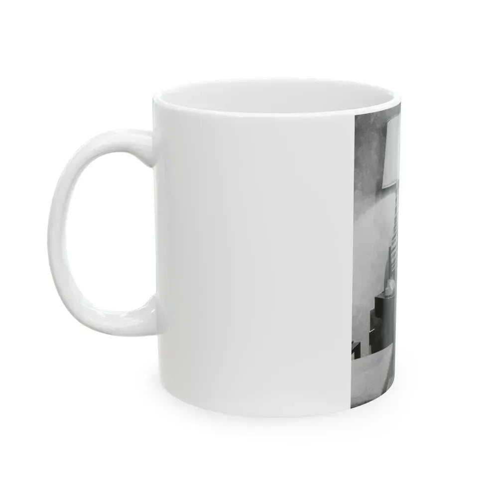 Diana Dors #191 (Vintage Female Icon) White Coffee Mug - Go Mug Yourself