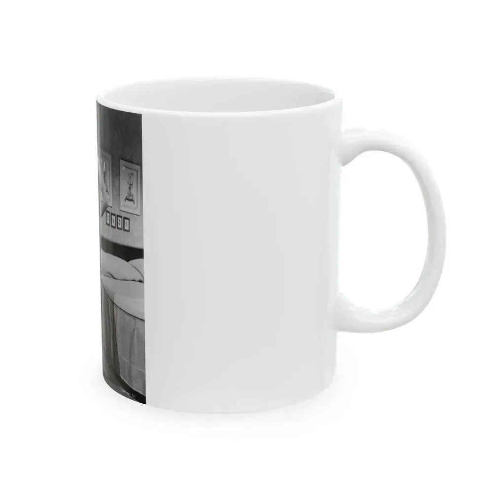 Diana Dors #191 (Vintage Female Icon) White Coffee Mug - Go Mug Yourself