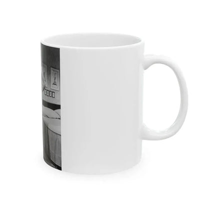 Diana Dors #191 (Vintage Female Icon) White Coffee Mug - Go Mug Yourself
