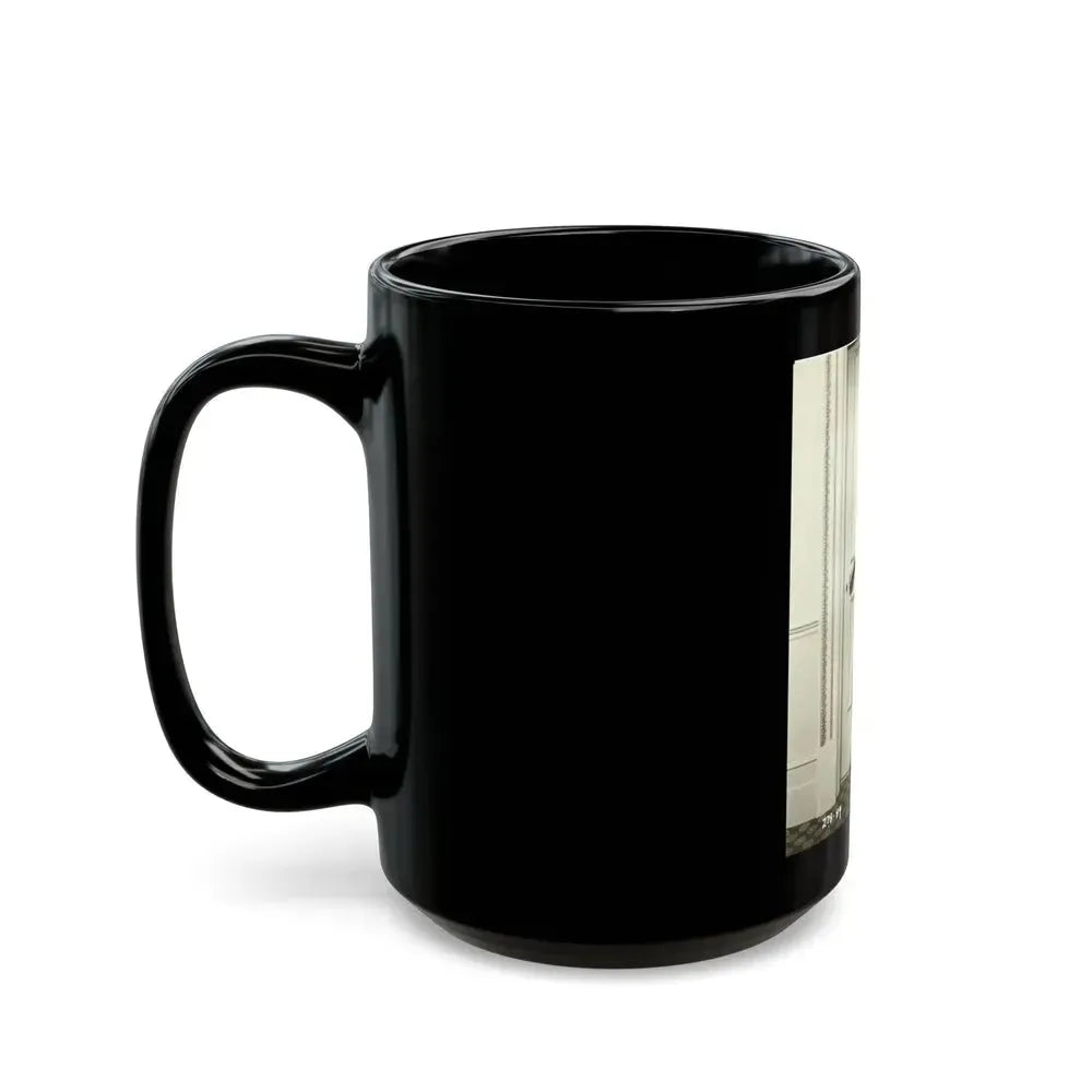 Diana Dors #192 (Vintage Female Icon) Black Coffee Mug - Go Mug Yourself