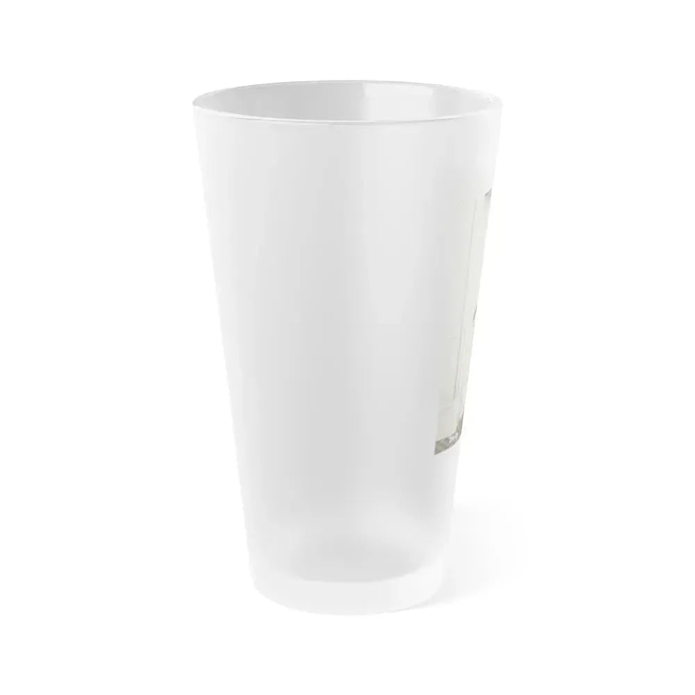Diana Dors #192 (Vintage Female Icon) Frosted Pint Glass 16oz - Go Mug Yourself