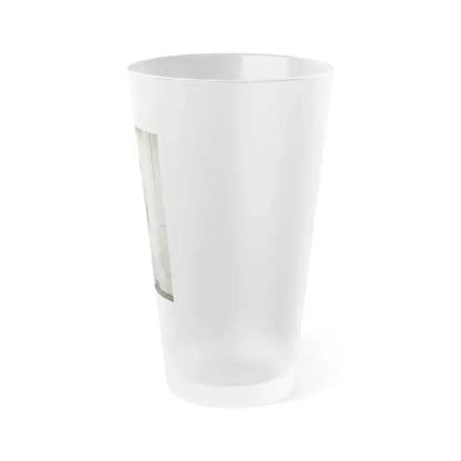Diana Dors #192 (Vintage Female Icon) Frosted Pint Glass 16oz - Go Mug Yourself