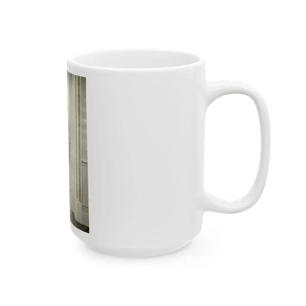Diana Dors #192 (Vintage Female Icon) White Coffee Mug - Go Mug Yourself