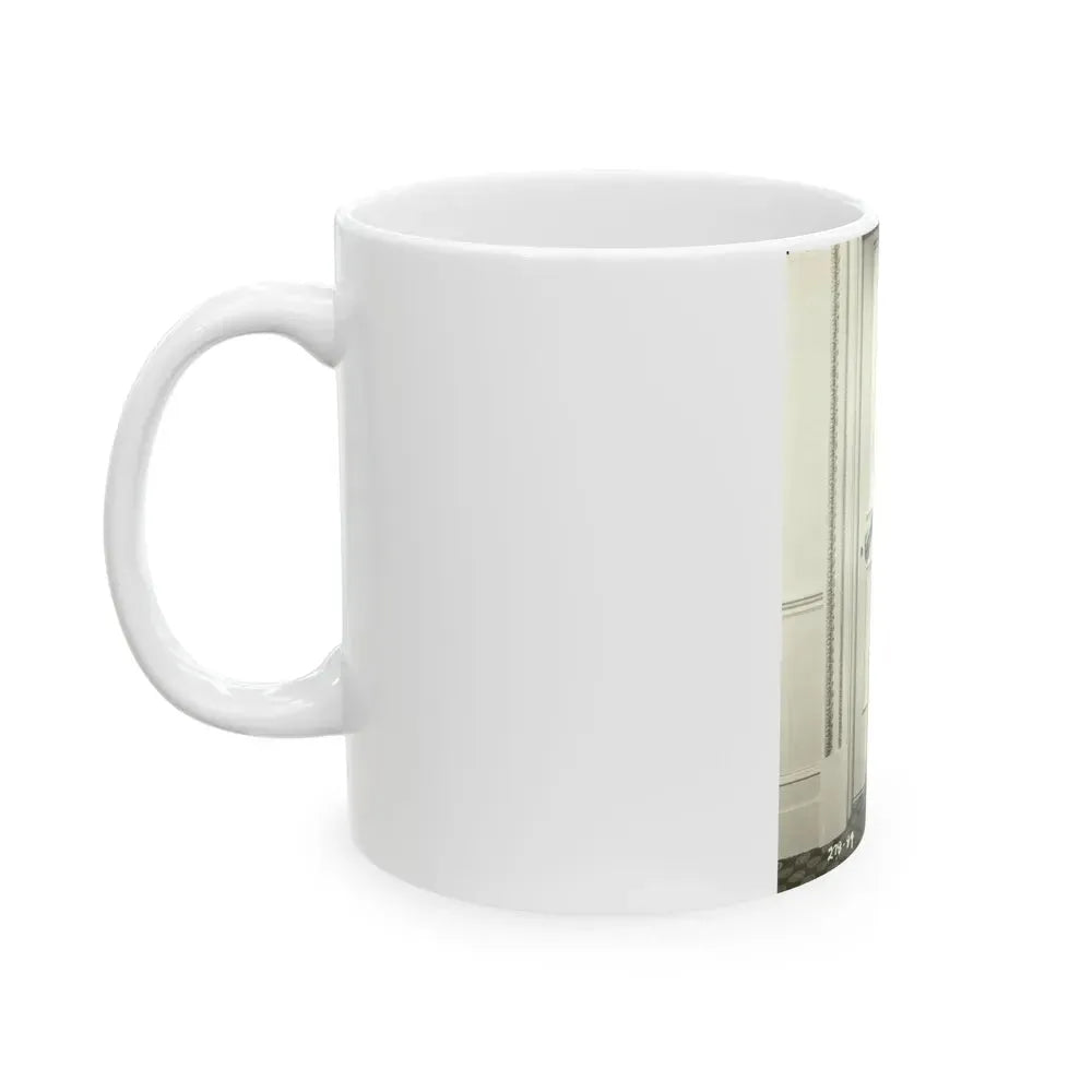 Diana Dors #192 (Vintage Female Icon) White Coffee Mug - Go Mug Yourself