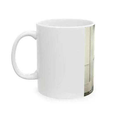 Diana Dors #192 (Vintage Female Icon) White Coffee Mug - Go Mug Yourself