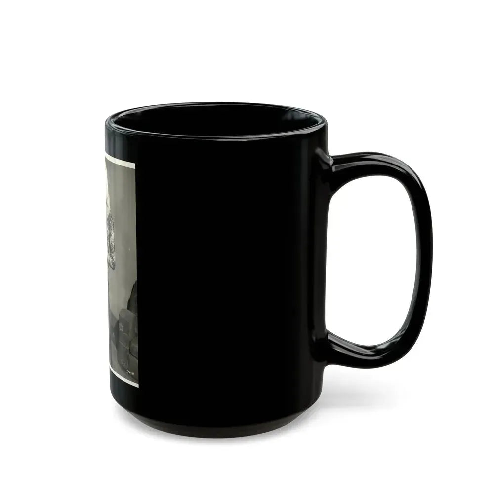 Diana Dors #193 (Vintage Female Icon) Black Coffee Mug - Go Mug Yourself