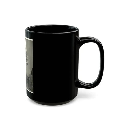 Diana Dors #193 (Vintage Female Icon) Black Coffee Mug - Go Mug Yourself
