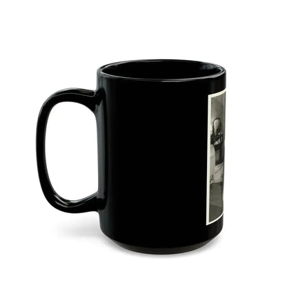 Diana Dors #193 (Vintage Female Icon) Black Coffee Mug - Go Mug Yourself