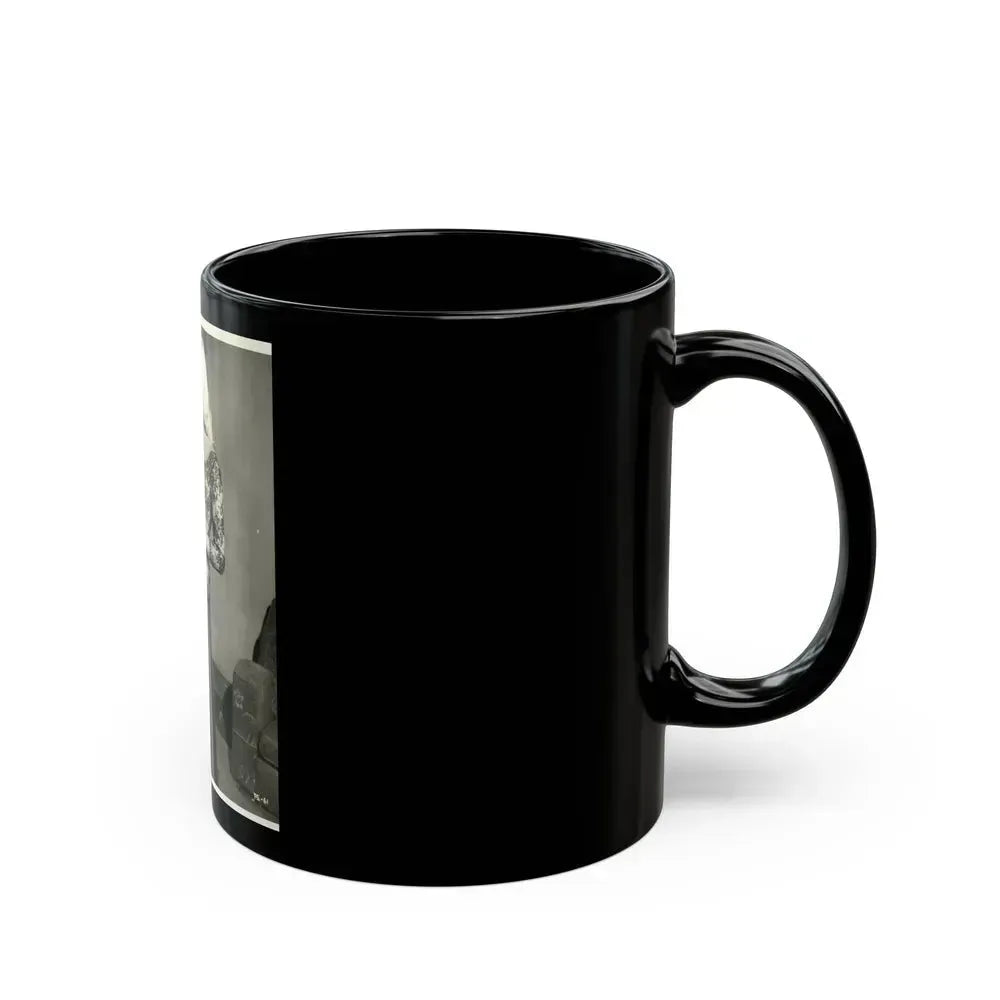 Diana Dors #193 (Vintage Female Icon) Black Coffee Mug - Go Mug Yourself