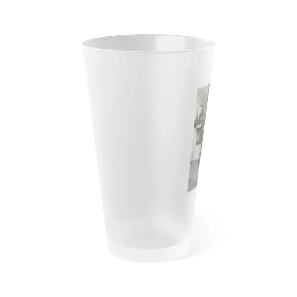 Diana Dors #193 (Vintage Female Icon) Frosted Pint Glass 16oz - Go Mug Yourself