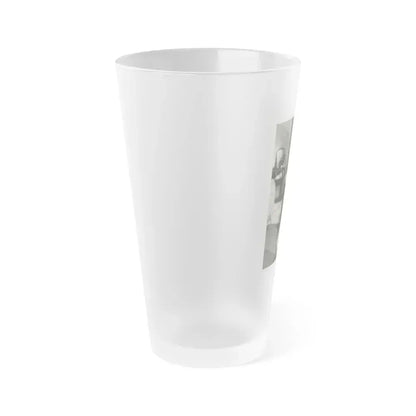 Diana Dors #193 (Vintage Female Icon) Frosted Pint Glass 16oz - Go Mug Yourself