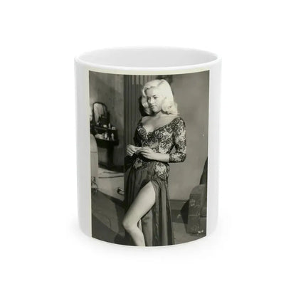 Diana Dors #193 (Vintage Female Icon) White Coffee Mug 11oz - Go Mug Yourself