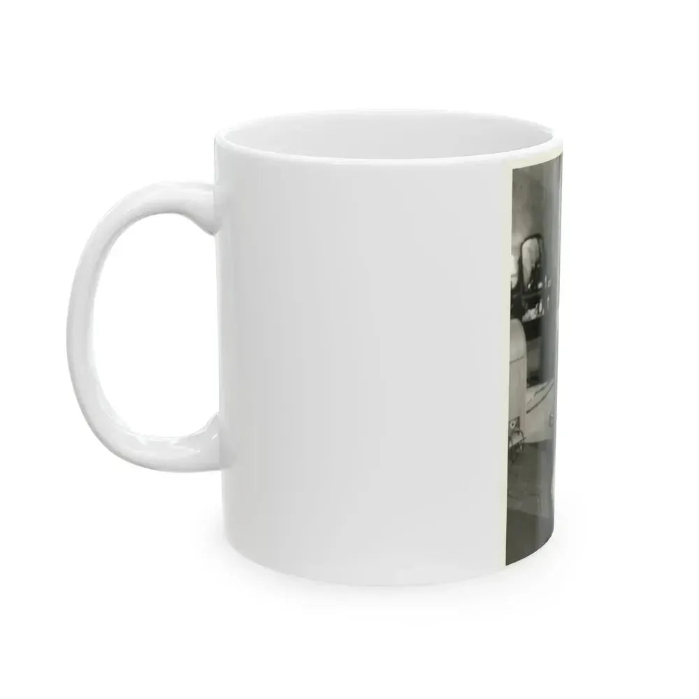 Diana Dors #193 (Vintage Female Icon) White Coffee Mug - Go Mug Yourself