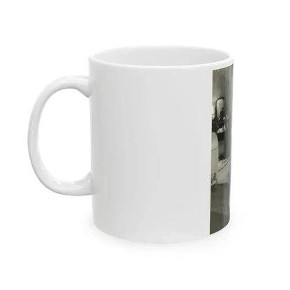 Diana Dors #193 (Vintage Female Icon) White Coffee Mug - Go Mug Yourself