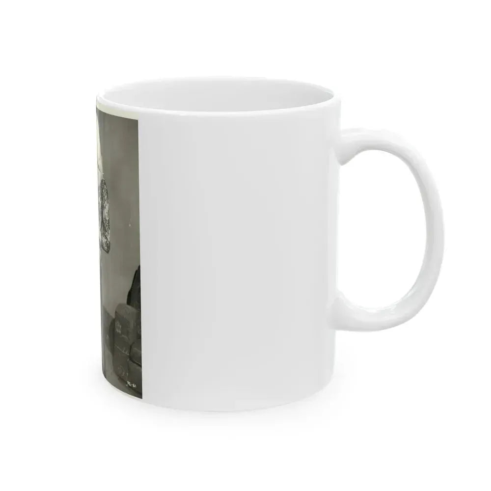 Diana Dors #193 (Vintage Female Icon) White Coffee Mug - Go Mug Yourself