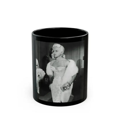 Diana Dors #194 (Vintage Female Icon) Black Coffee Mug 11oz - Go Mug Yourself