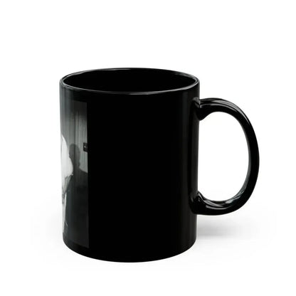 Diana Dors #194 (Vintage Female Icon) Black Coffee Mug - Go Mug Yourself