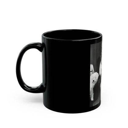 Diana Dors #194 (Vintage Female Icon) Black Coffee Mug - Go Mug Yourself