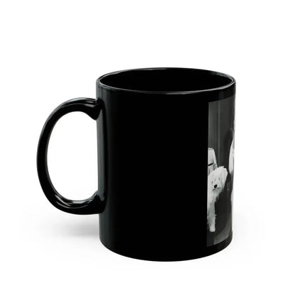 Diana Dors #194 (Vintage Female Icon) Black Coffee Mug - Go Mug Yourself