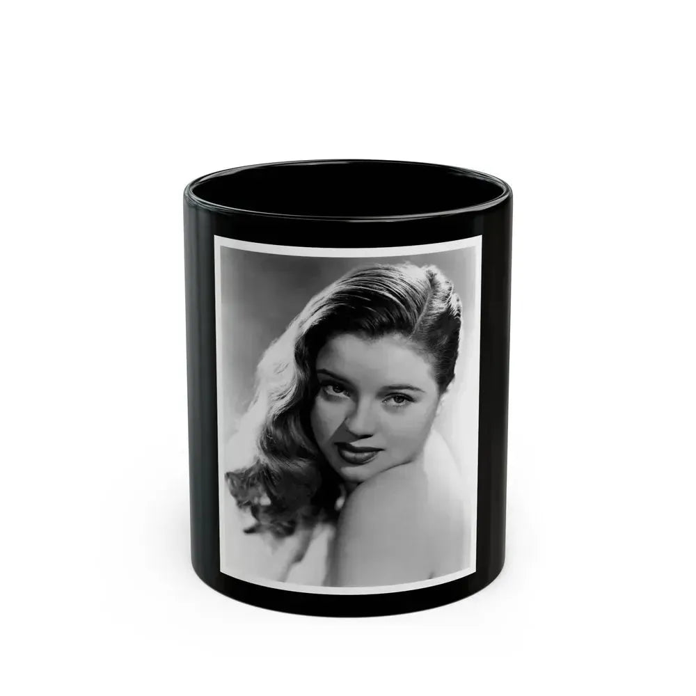 Diana Dors #195 (Vintage Female Icon) Black Coffee Mug 11oz - Go Mug Yourself