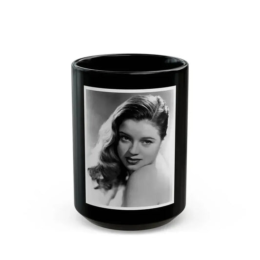 Diana Dors #195 (Vintage Female Icon) Black Coffee Mug 15oz - Go Mug Yourself
