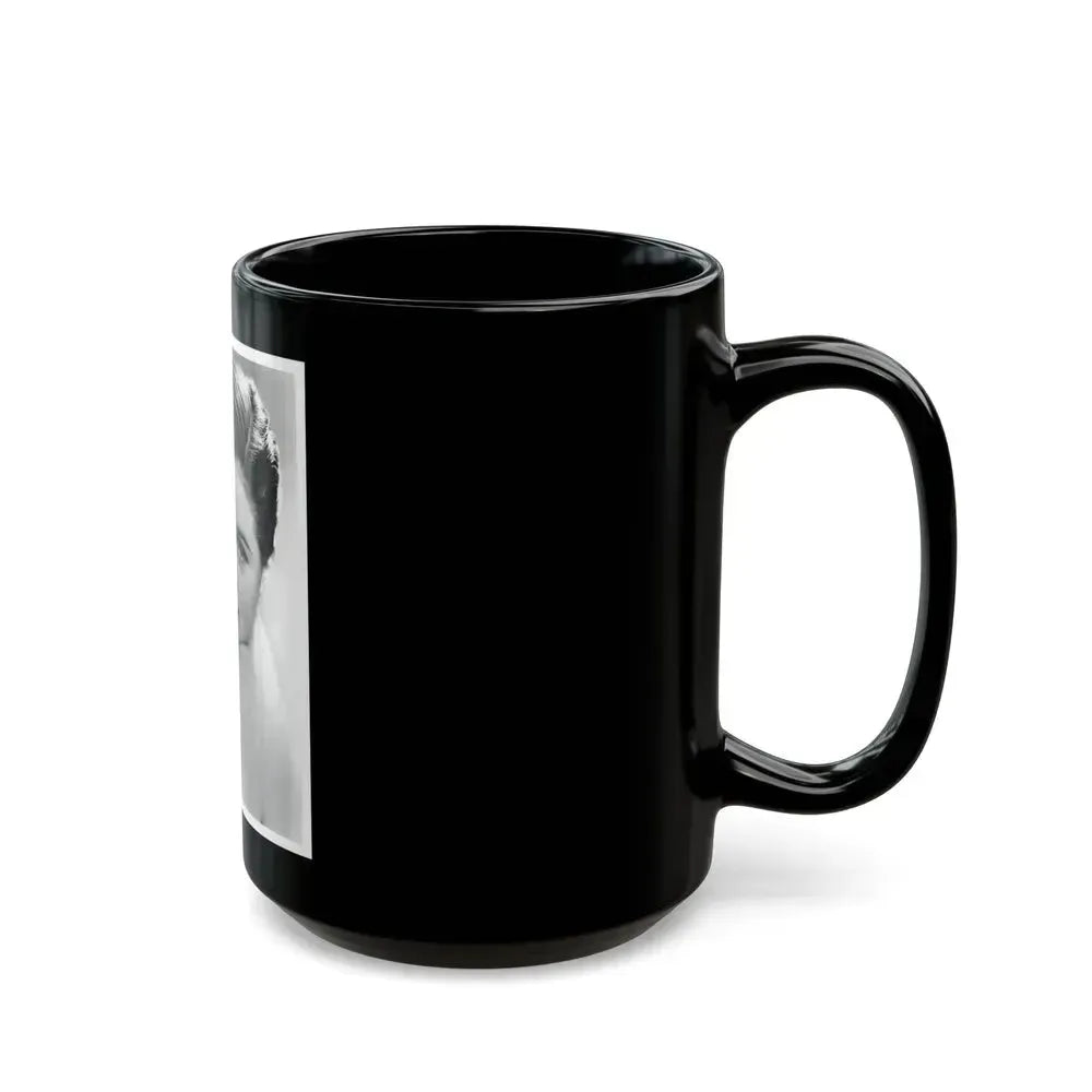Diana Dors #195 (Vintage Female Icon) Black Coffee Mug - Go Mug Yourself