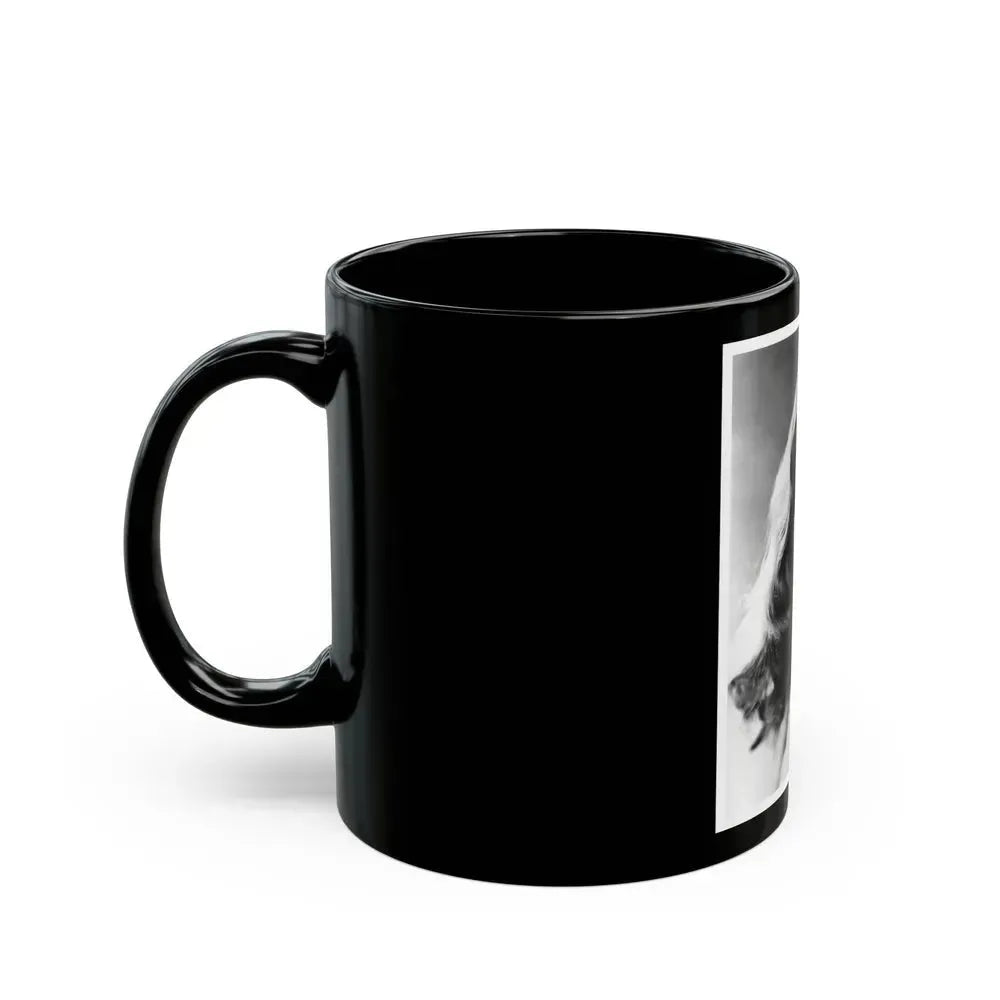 Diana Dors #195 (Vintage Female Icon) Black Coffee Mug - Go Mug Yourself