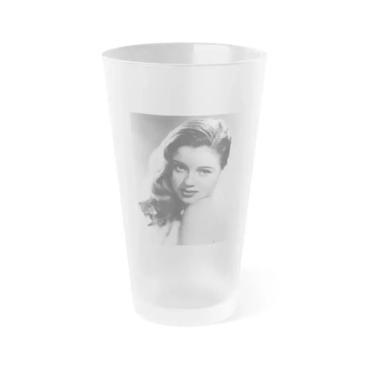 Diana Dors #195 (Vintage Female Icon) Frosted Pint Glass 16oz 16oz Frosted - Go Mug Yourself