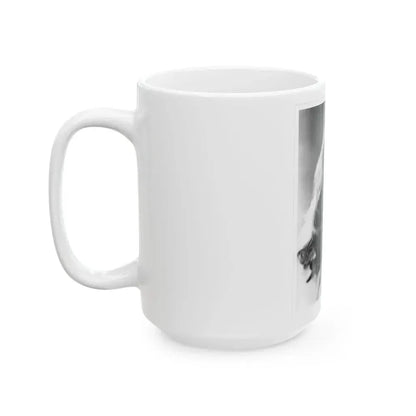 Diana Dors #195 (Vintage Female Icon) White Coffee Mug - Go Mug Yourself