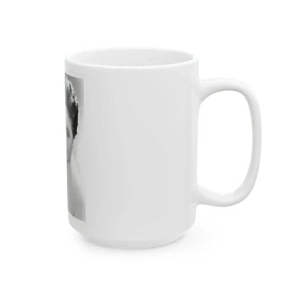 Diana Dors #195 (Vintage Female Icon) White Coffee Mug - Go Mug Yourself