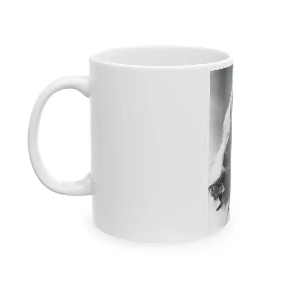 Diana Dors #195 (Vintage Female Icon) White Coffee Mug - Go Mug Yourself