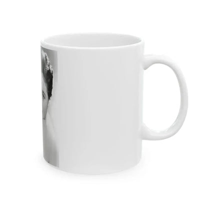 Diana Dors #195 (Vintage Female Icon) White Coffee Mug - Go Mug Yourself