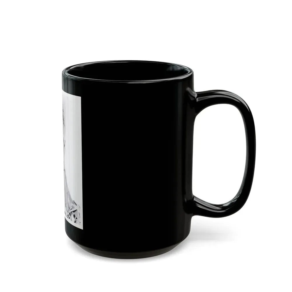 Diana Dors #215 - 8x10 HQ 50's era Re-Print (Vintage Female Icon) Black Coffee Mug - Go Mug Yourself