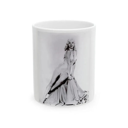 Diana Dors #215 - 8x10 HQ 50's era Re-Print (Vintage Female Icon) White Coffee Mug 11oz - Go Mug Yourself